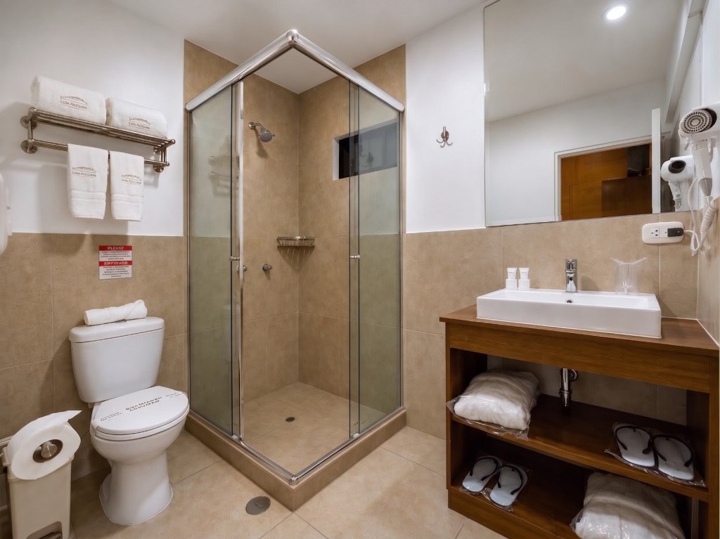 Habitación twin Casa Pukllay Miraflores
